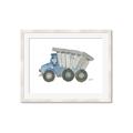 Picture of Blue Dump T _GroupedProduct_Rectangle_Landscape_Mini_ _GroupedProduct_Rectangle_Landscape_Framed_Matted_