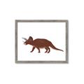Picture of Red Triceratops  _GroupedProduct_Rectangle_Landscape_Mini_ _GroupedProduct_Rectangle_Landscape_Framed_Matted_