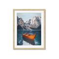 Picture of Lake Life  _GroupedProduct_Rectangle_Portrait_Framed_Matted_