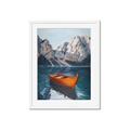 Picture of Lake Life  _GroupedProduct_Rectangle_Portrait_Framed_Matted_