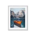 Picture of Lake Life  _GroupedProduct_Rectangle_Portrait_Framed_Matted_