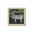 Picture of Zebra In The Jungle _GroupedProduct_Square_Framed_Matted_
