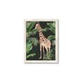 Picture of Giraffe In The Jungle _GroupedProduct_Rectangle_Portrait_Framed_Matted_