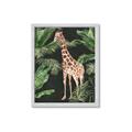Picture of Giraffe In The Jungle _GroupedProduct_Rectangle_Portrait_Framed_Matted_