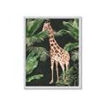 Picture of Giraffe In The Jungle _GroupedProduct_Rectangle_Portrait_Framed_Matted_