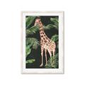 Picture of Giraffe In The Jungle _GroupedProduct_Rectangle_Portrait_Framed_Matted_