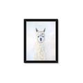 Picture of White Llama _GroupedProduct_Rectangle_Portrait_Framed_Matted_