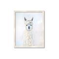 Picture of White Llama _GroupedProduct_Rectangle_Portrait_Framed_Matted_
