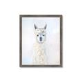 Picture of White Llama _GroupedProduct_Rectangle_Portrait_Framed_Matted_