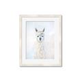 Picture of White Llama _GroupedProduct_Rectangle_Portrait_Framed_Matted_
