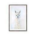 Picture of White Llama _GroupedProduct_Rectangle_Portrait_Framed_Matted_
