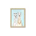 Picture of Friendly Llamas  _GroupedProduct_Rectangle_Portrait_Framed_Matted_