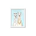 Picture of Friendly Llamas  _GroupedProduct_Rectangle_Portrait_Framed_Matted_