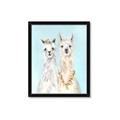 Picture of Friendly Llamas  _GroupedProduct_Rectangle_Portrait_Framed_Matted_