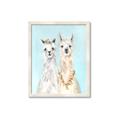 Picture of Friendly Llamas  _GroupedProduct_Rectangle_Portrait_Framed_Matted_
