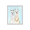 Picture of Friendly Llamas  _GroupedProduct_Rectangle_Portrait_Framed_Matted_