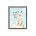 Picture of Friendly Llamas  _GroupedProduct_Rectangle_Portrait_Framed_Matted_
