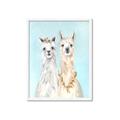 Picture of Friendly Llamas  _GroupedProduct_Rectangle_Portrait_Framed_Matted_