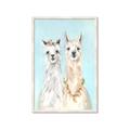 Picture of Friendly Llamas  _GroupedProduct_Rectangle_Portrait_Framed_Matted_