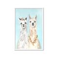 Picture of Friendly Llamas  _GroupedProduct_Rectangle_Portrait_Framed_Matted_