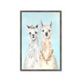 Picture of Friendly Llamas  _GroupedProduct_Rectangle_Portrait_Framed_Matted_
