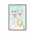 Picture of Friendly Llamas  _GroupedProduct_Rectangle_Portrait_Framed_Matted_
