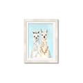 Picture of Friendly Llamas  _GroupedProduct_Rectangle_Portrait_Framed_Matted_