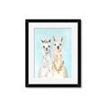Picture of Friendly Llamas  _GroupedProduct_Rectangle_Portrait_Framed_Matted_