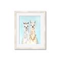 Picture of Friendly Llamas  _GroupedProduct_Rectangle_Portrait_Framed_Matted_