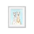 Picture of Friendly Llamas  _GroupedProduct_Rectangle_Portrait_Framed_Matted_