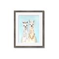 Picture of Friendly Llamas  _GroupedProduct_Rectangle_Portrait_Framed_Matted_