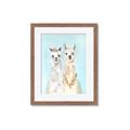 Picture of Friendly Llamas  _GroupedProduct_Rectangle_Portrait_Framed_Matted_