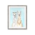 Picture of Friendly Llamas  _GroupedProduct_Rectangle_Portrait_Framed_Matted_