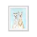 Picture of Friendly Llamas  _GroupedProduct_Rectangle_Portrait_Framed_Matted_