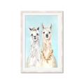 Picture of Friendly Llamas  _GroupedProduct_Rectangle_Portrait_Framed_Matted_