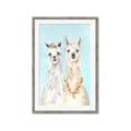 Picture of Friendly Llamas  _GroupedProduct_Rectangle_Portrait_Framed_Matted_