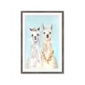 Picture of Friendly Llamas  _GroupedProduct_Rectangle_Portrait_Framed_Matted_