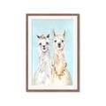 Picture of Friendly Llamas  _GroupedProduct_Rectangle_Portrait_Framed_Matted_