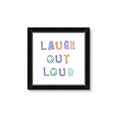 Picture of Laugh Out Loud _GroupedProduct_Square_Framed_Matted_
