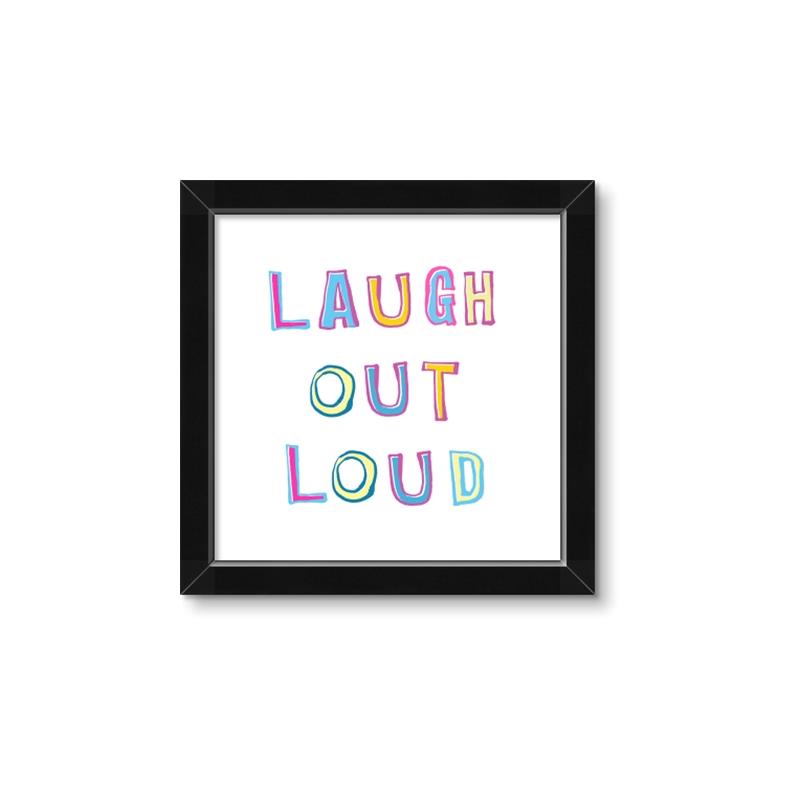 Picture of Laugh Out Loud _GroupedProduct_Square_Framed_Matted_