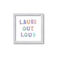 Picture of Laugh Out Loud _GroupedProduct_Square_Framed_Matted_