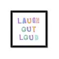 Picture of Laugh Out Loud _GroupedProduct_Square_Framed_Matted_