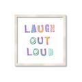 Picture of Laugh Out Loud _GroupedProduct_Square_Framed_Matted_