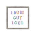 Picture of Laugh Out Loud _GroupedProduct_Square_Framed_Matted_