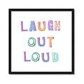 Picture of Laugh Out Loud _GroupedProduct_Square_Framed_Matted_