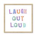 Picture of Laugh Out Loud _GroupedProduct_Square_Framed_Matted_