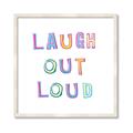 Picture of Laugh Out Loud _GroupedProduct_Square_Framed_Matted_