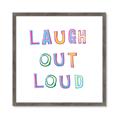 Picture of Laugh Out Loud _GroupedProduct_Square_Framed_Matted_