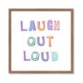 Picture of Laugh Out Loud _GroupedProduct_Square_Framed_Matted_