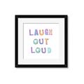 Picture of Laugh Out Loud _GroupedProduct_Square_Framed_Matted_